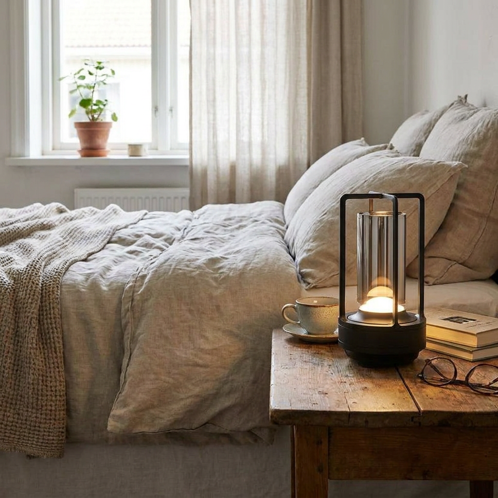 Modern Cordless Nordic Table Lamp lifestyle